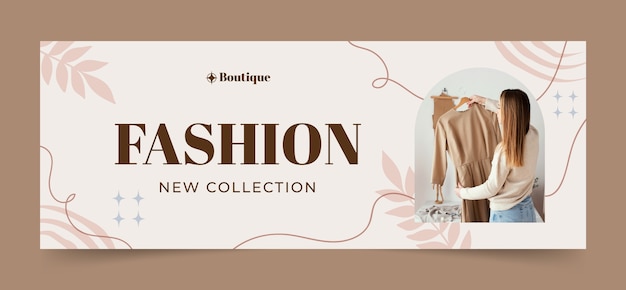 Free vector fashion template design