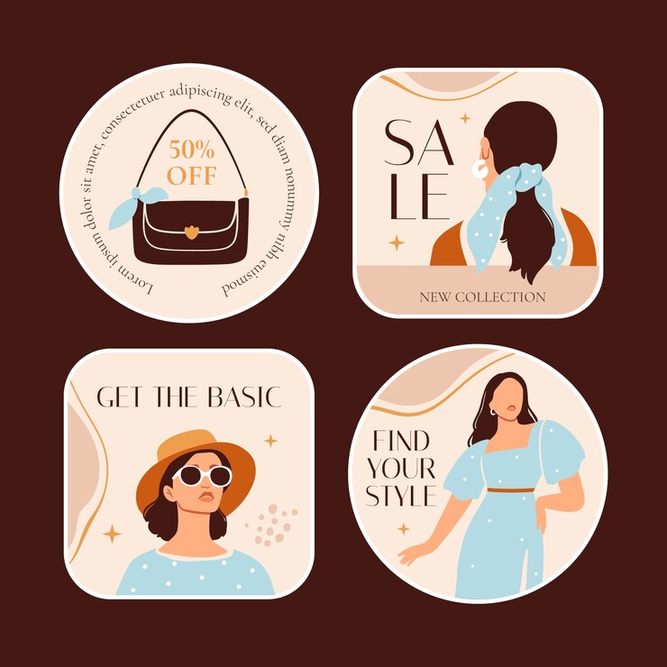 Free Vector | Fashion template design