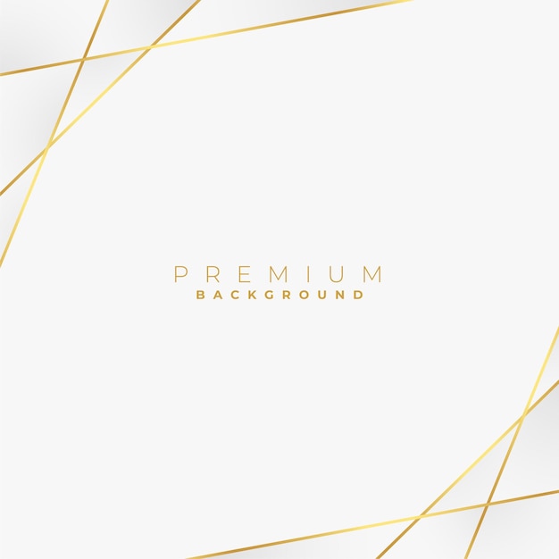 Free vector fashionable and abstract shiny golden lines background