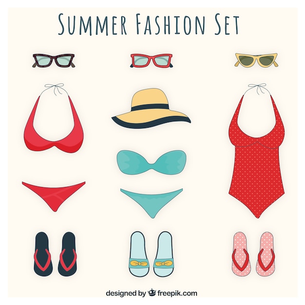 Fashionable women swimsuits