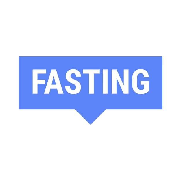 Free vector fasting made easy learn the best tips and tricks for ramadan blue vector callout banner