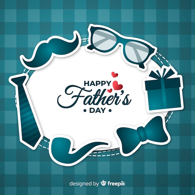 Free vector father's day background