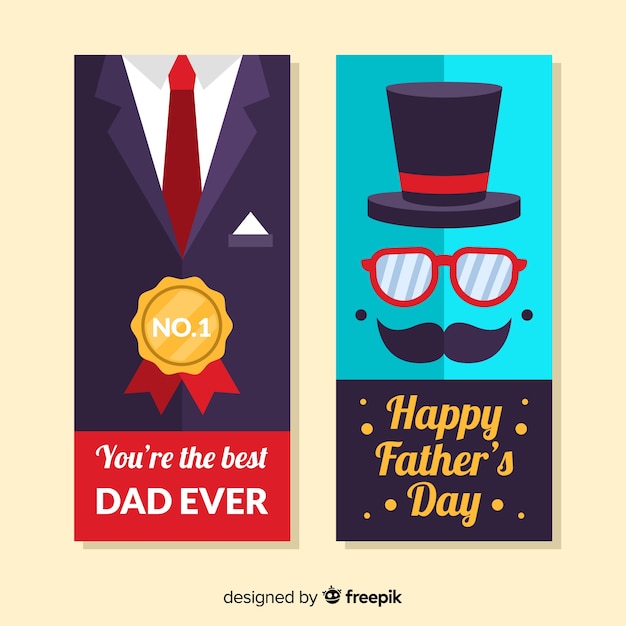 Father's day banners