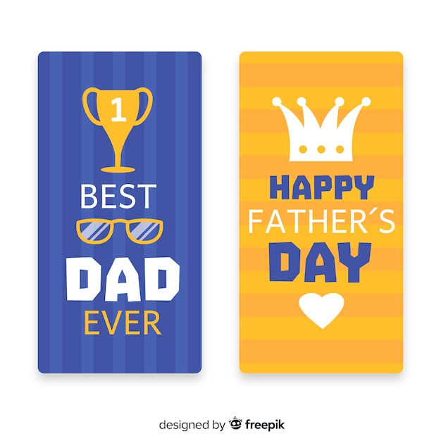 Father's day banners