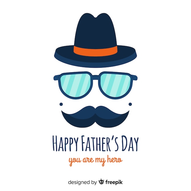 Free vector father's day