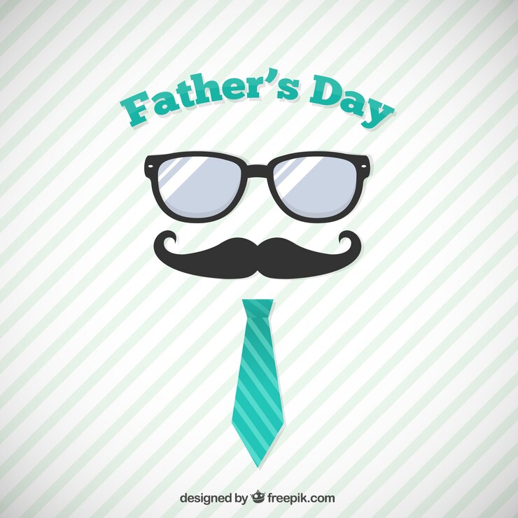 Free Vector fathers day background