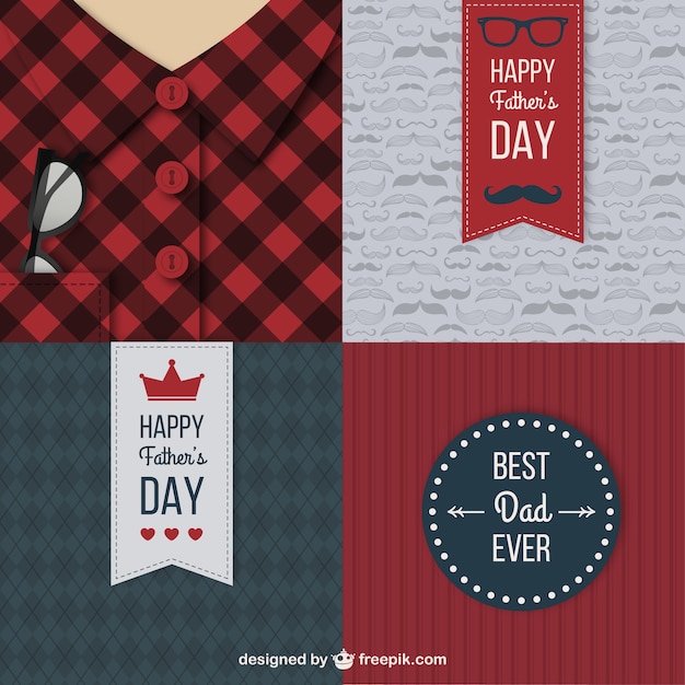 Fathers day cards pack