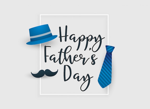 Fathers day greeting card 