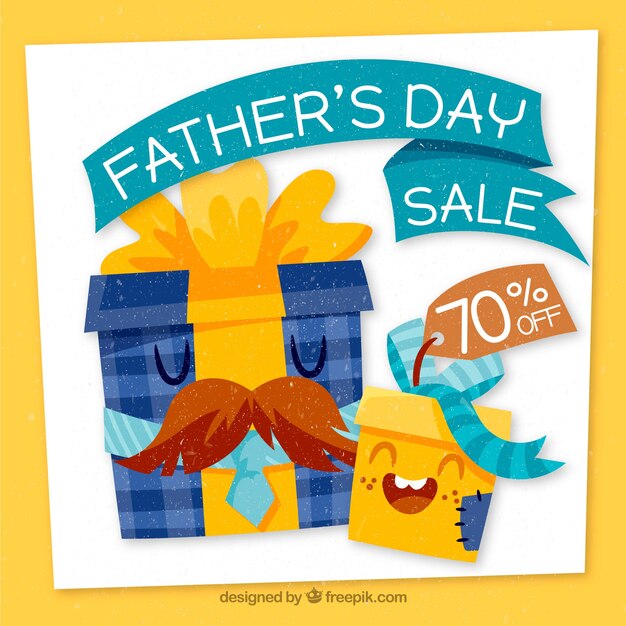 Fathers day sale background