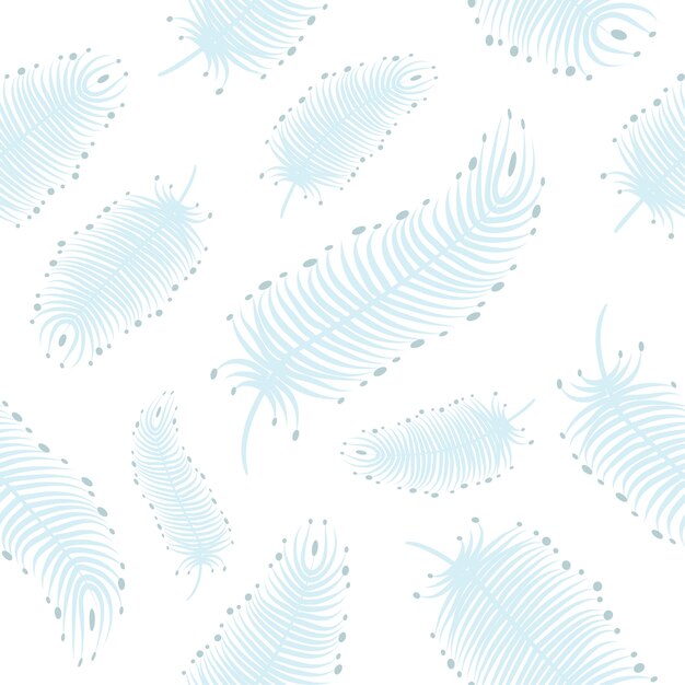 Feather pattern background