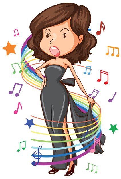 Girl singer Vectors & Illustrations for Free Download | Freepik