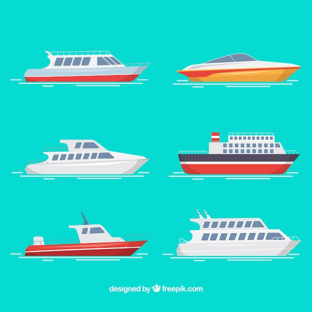 Free vector ferries