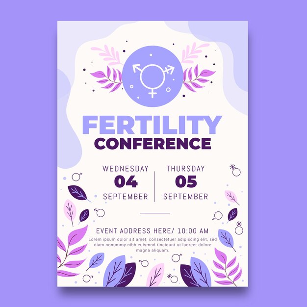 Fertility clinic template design