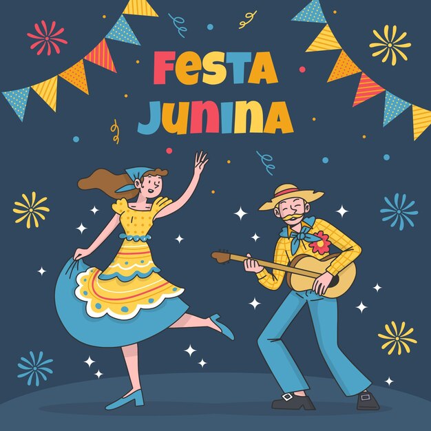 Festa junina celebration