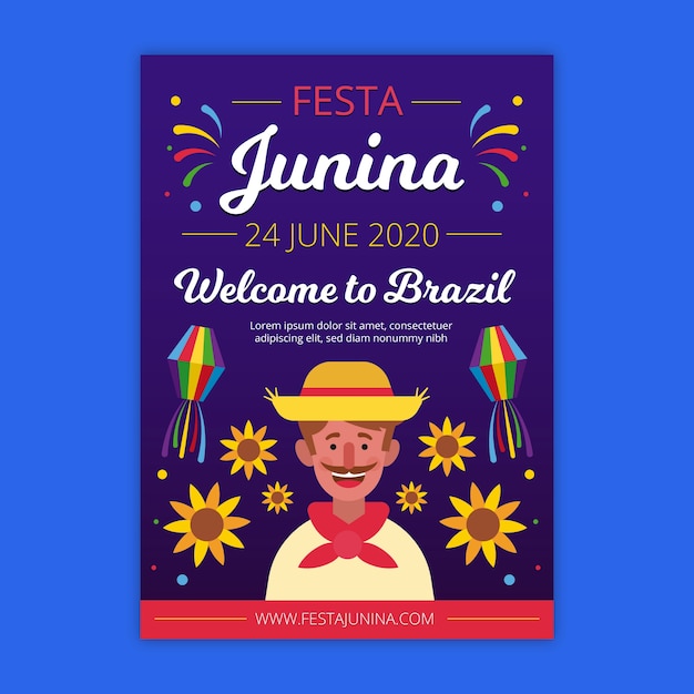 Tema del volantino festa junina