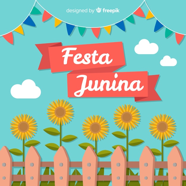 Vettore gratuito festa junina