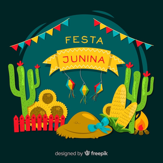 Free vector festa junina