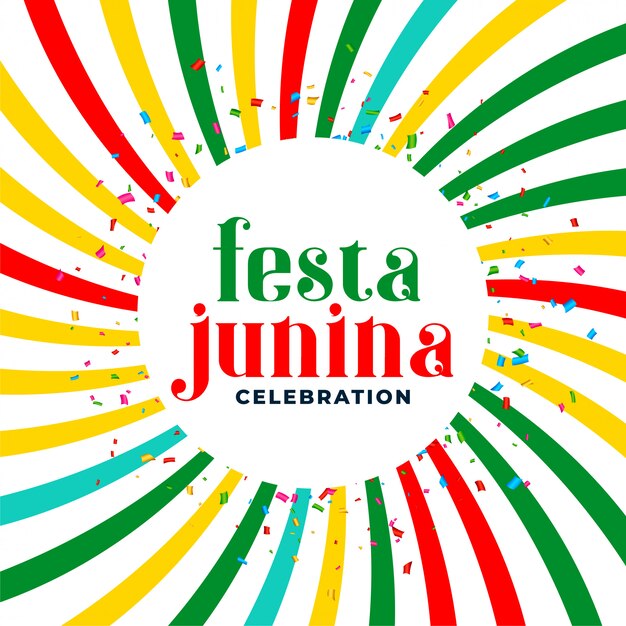 Festia junina 6 월 브라질 축제 배경