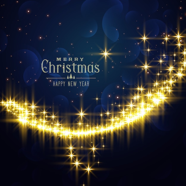 Free vector festival glitter background for christmas season