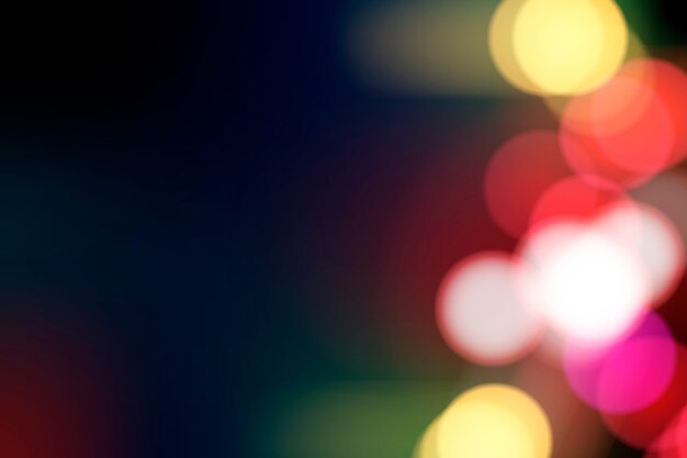 Free vector festive blurred lights