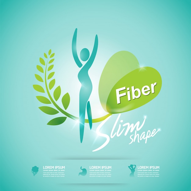 Download Free Fiber In Green Foods Organic Vector Concept Label Premium Vector Use our free logo maker to create a logo and build your brand. Put your logo on business cards, promotional products, or your website for brand visibility.
