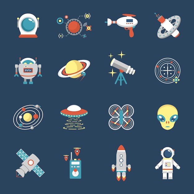 Fiction Icon Set