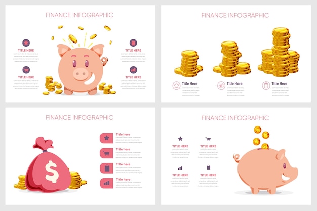 Finance infographic concept