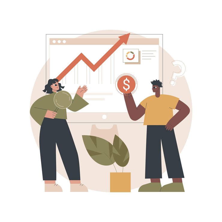 Free Vector financial adviser abstract concept illustration