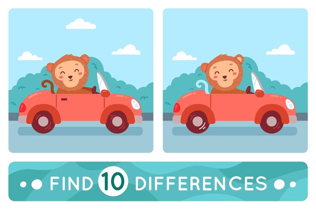 Find 10 differences collection