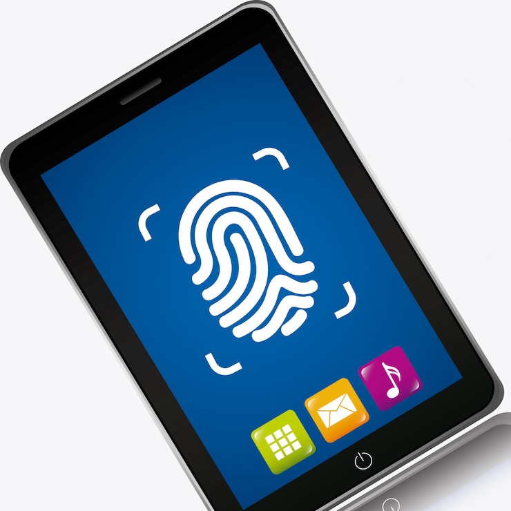 Free Vector fingerprint graphic design  vector illustration