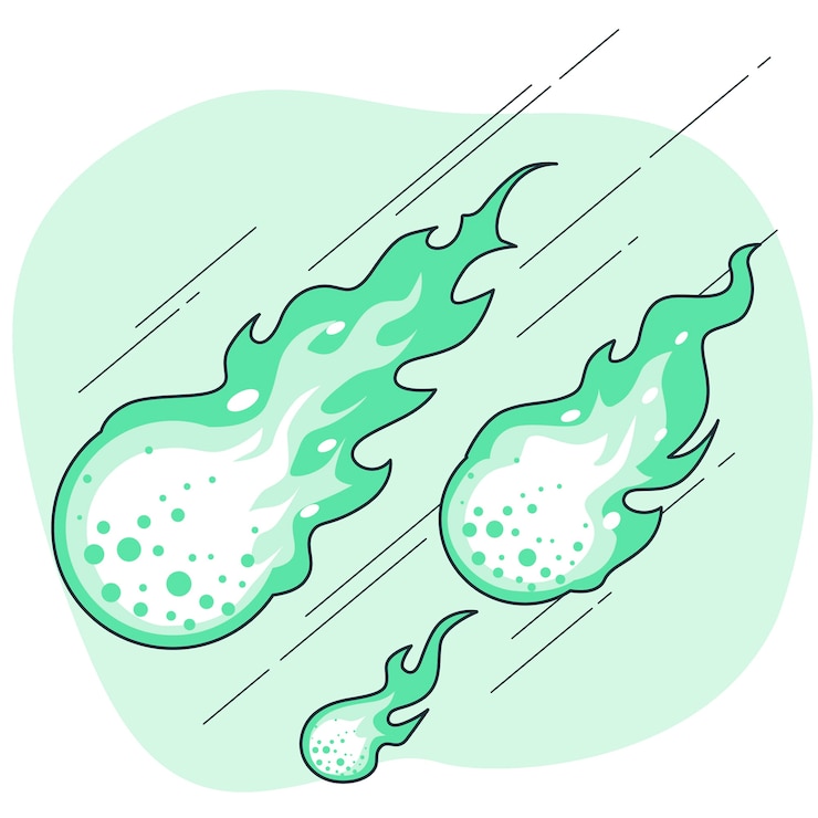 무료 Vector 불 공 개념 그림