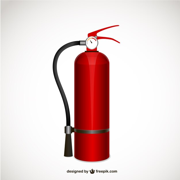Fire extinguisher illustration
