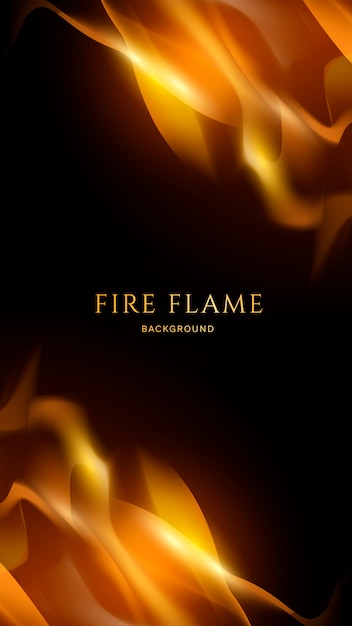 Fire and flame background