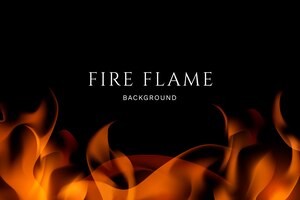 Fire and flames background