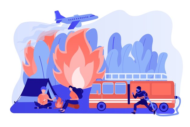 山火事 画像 無料のベクター ストックフォト Psd