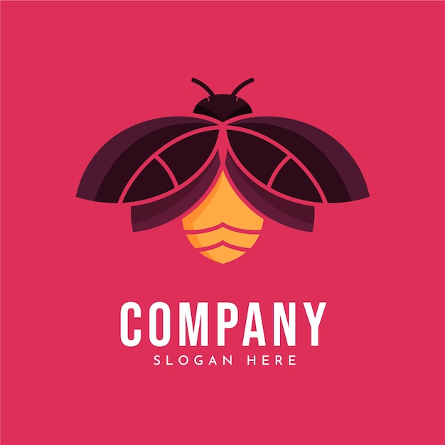 Firefly branding logo template