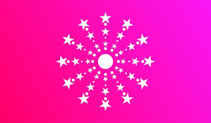 Free Vector firework happy new year design gradient