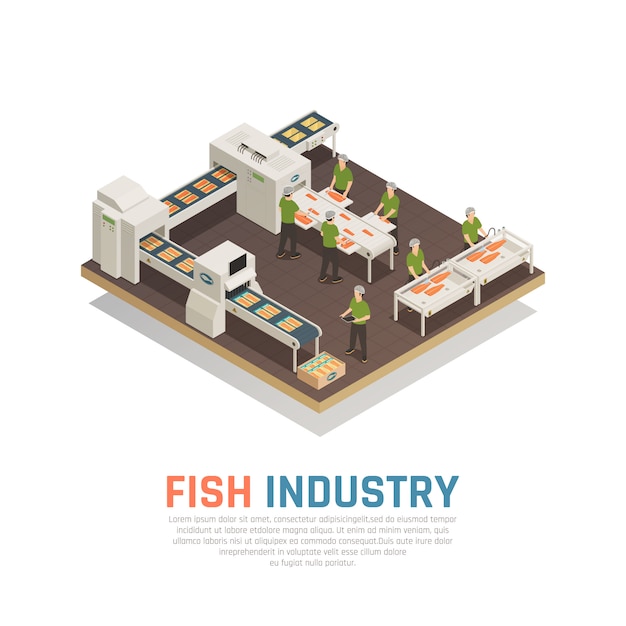 Fish Factory Isometric 
