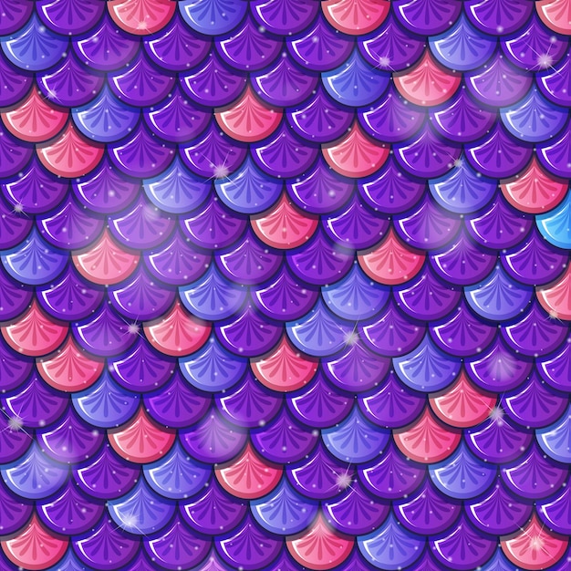 Fish scale seamless pattern background