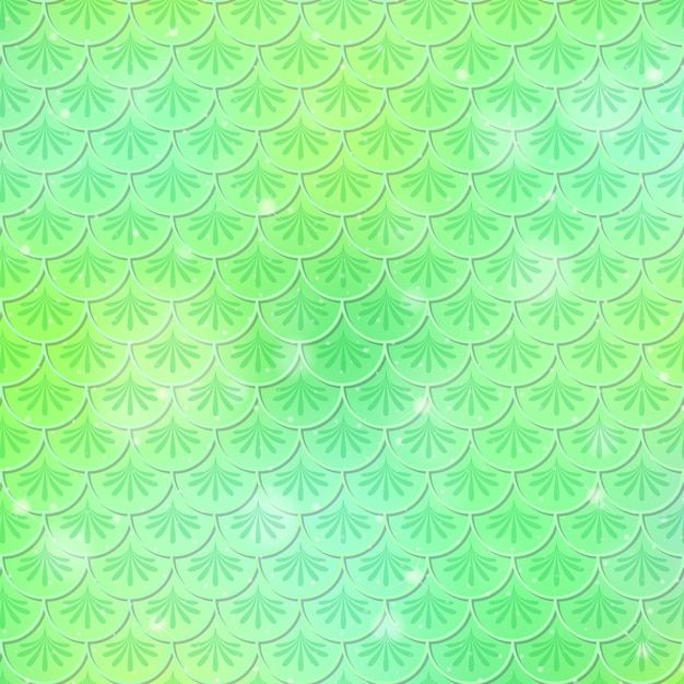 Free vector fish scale seamless pattern background