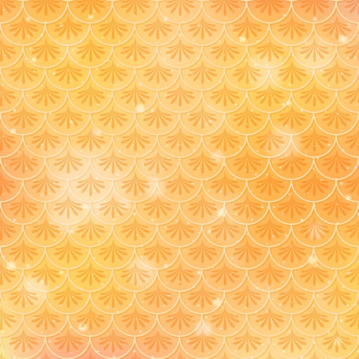 Free Vector fish scale seamless pattern background