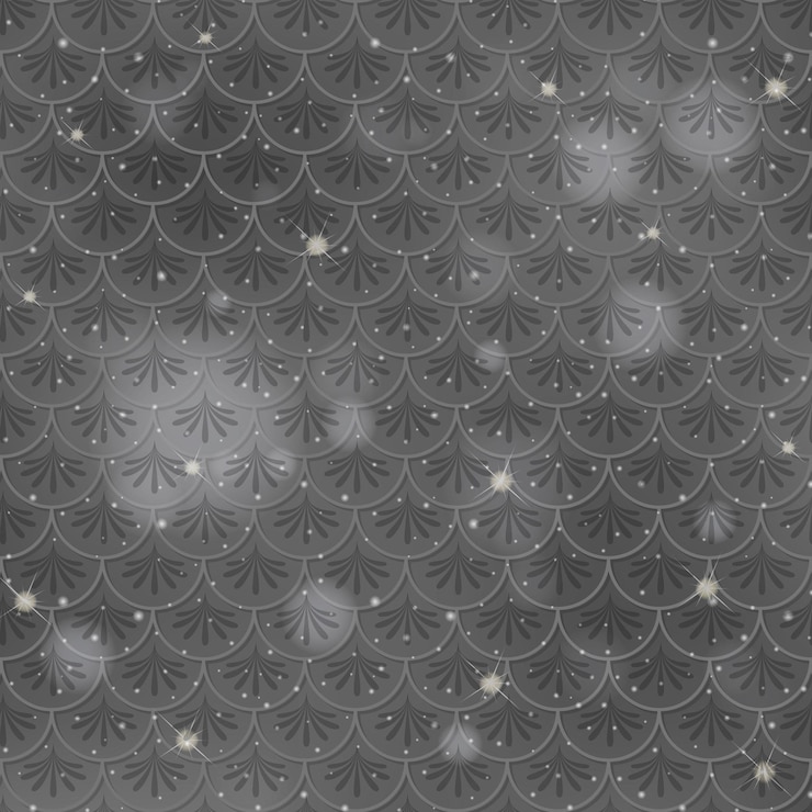 Free Vector fish scale seamless pattern background