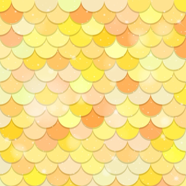 Free vector fish scale seamless pattern background