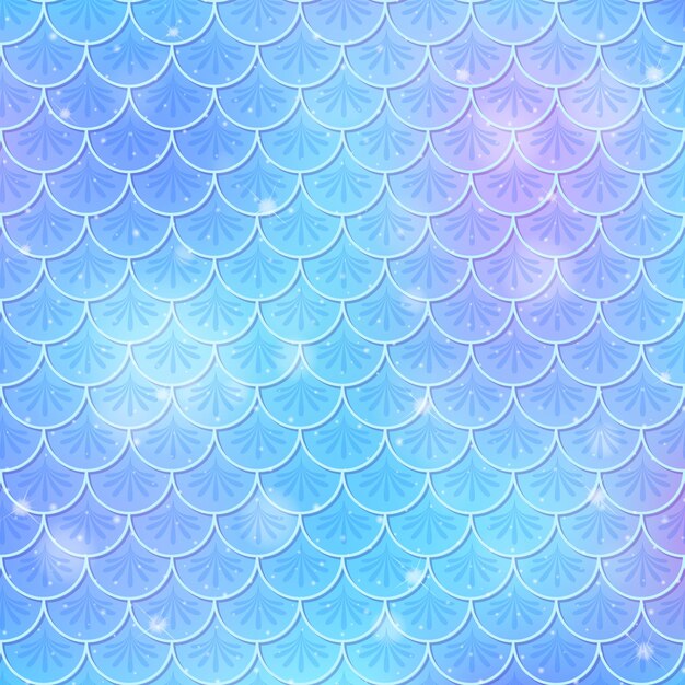 Fish scale seamless pattern background