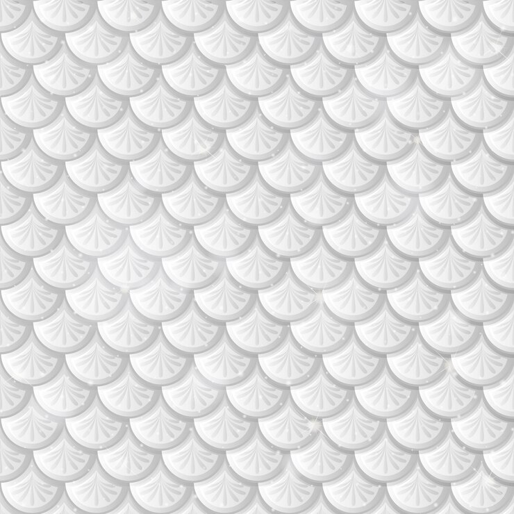 Free Vector fish scale seamless pattern background
