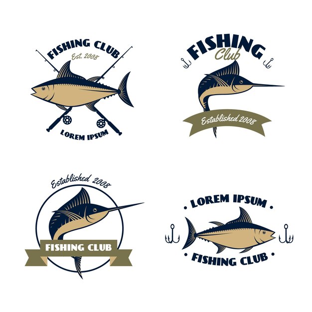 Page 2, Hunting fishing logo Vectors & Illustrations for Free Download