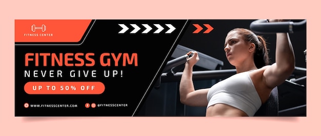 Fitness center  twitter header