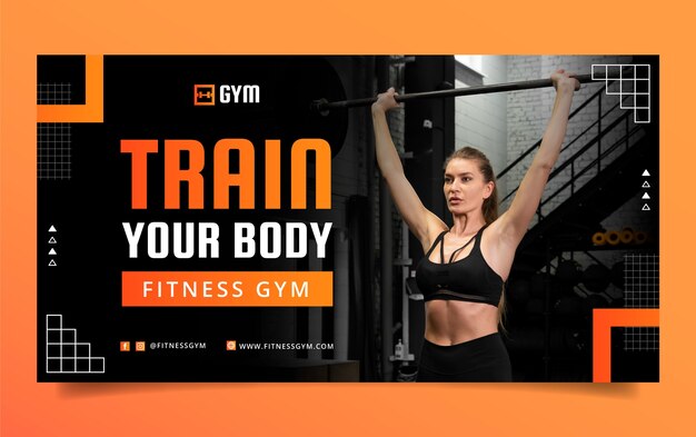fitness gym training facebook post