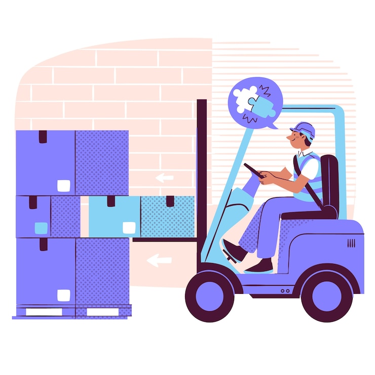 Free Vector fitting piece concept illustration