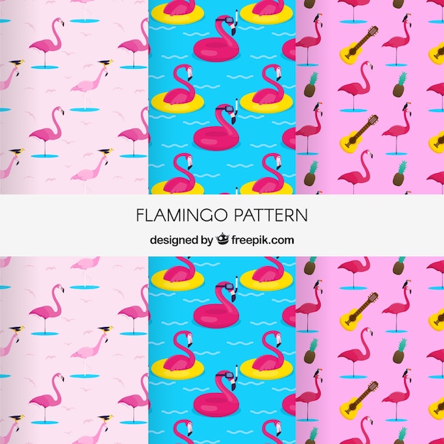 Flamenco summer pattern